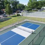 Tennis To Pickleball Court Transformation