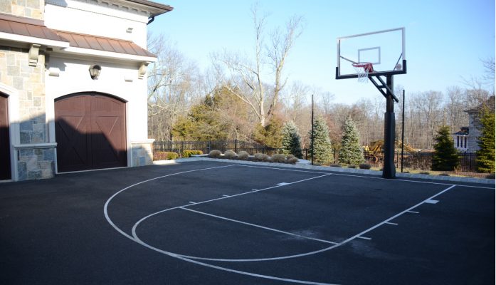 Ideal requirements for a driveway court